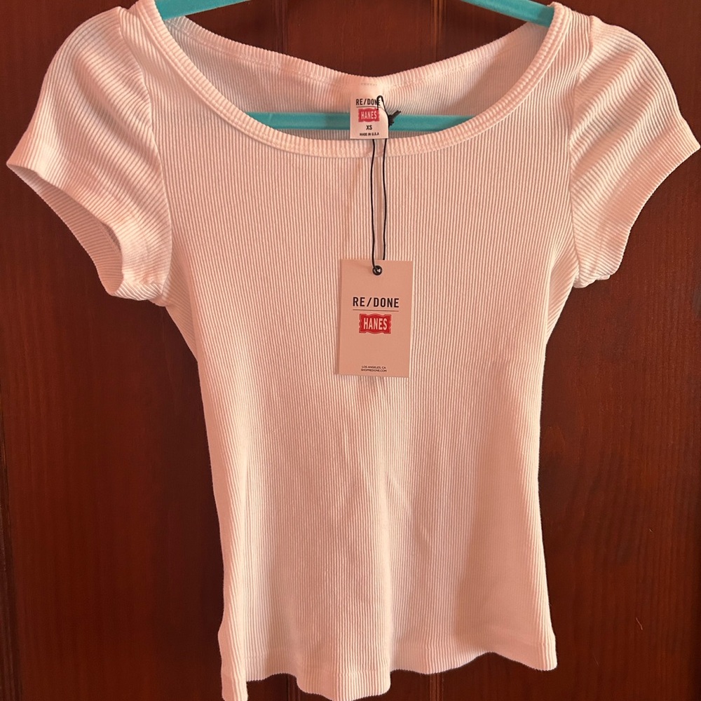 Re/Done Hanes NWT Goldie Tee. XS